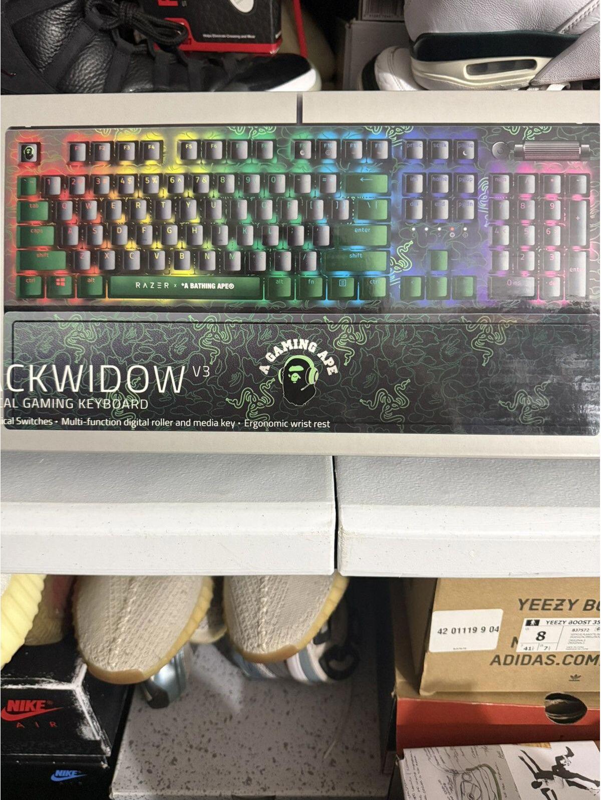 Bape X Razer Blackwidow V3 Keyboard